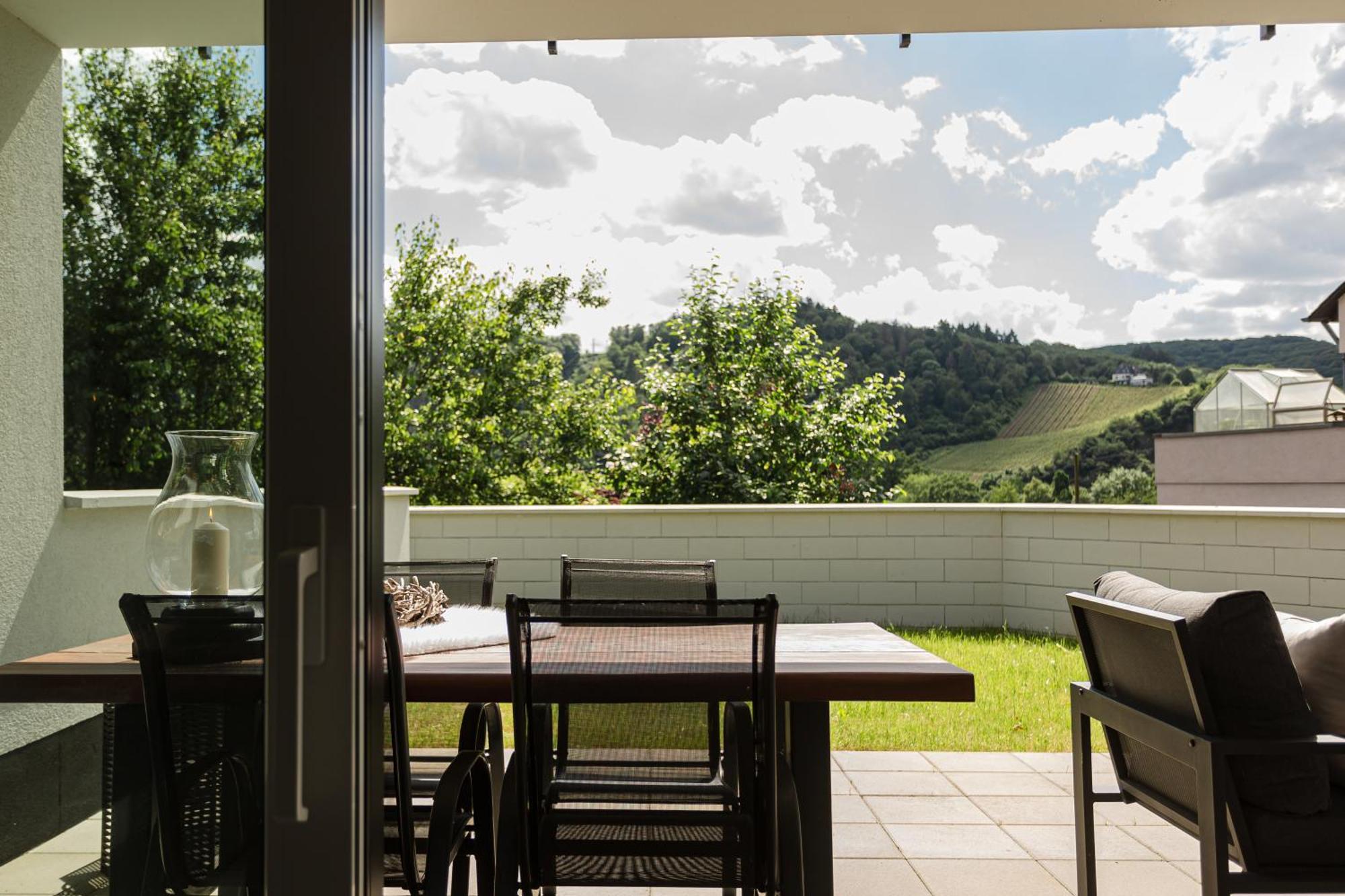 Luxusferienwohnung Moselruhe Bullay Mit Grosser Terrasse Und Schoenem Ausblick Dış mekan fotoğraf